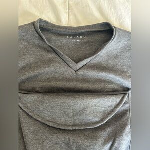 Lalabu Gray Dad shirt